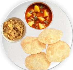 ALOO PURI HALWA