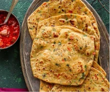 RED CHILLI PARANTHA