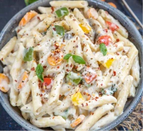 WHITE SAUCE PASTA