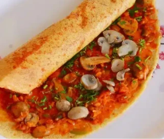 RAVA MUSHROOM DOSA